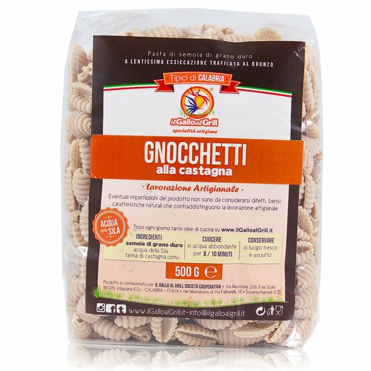 Gnocchetti alla Castagna Silana