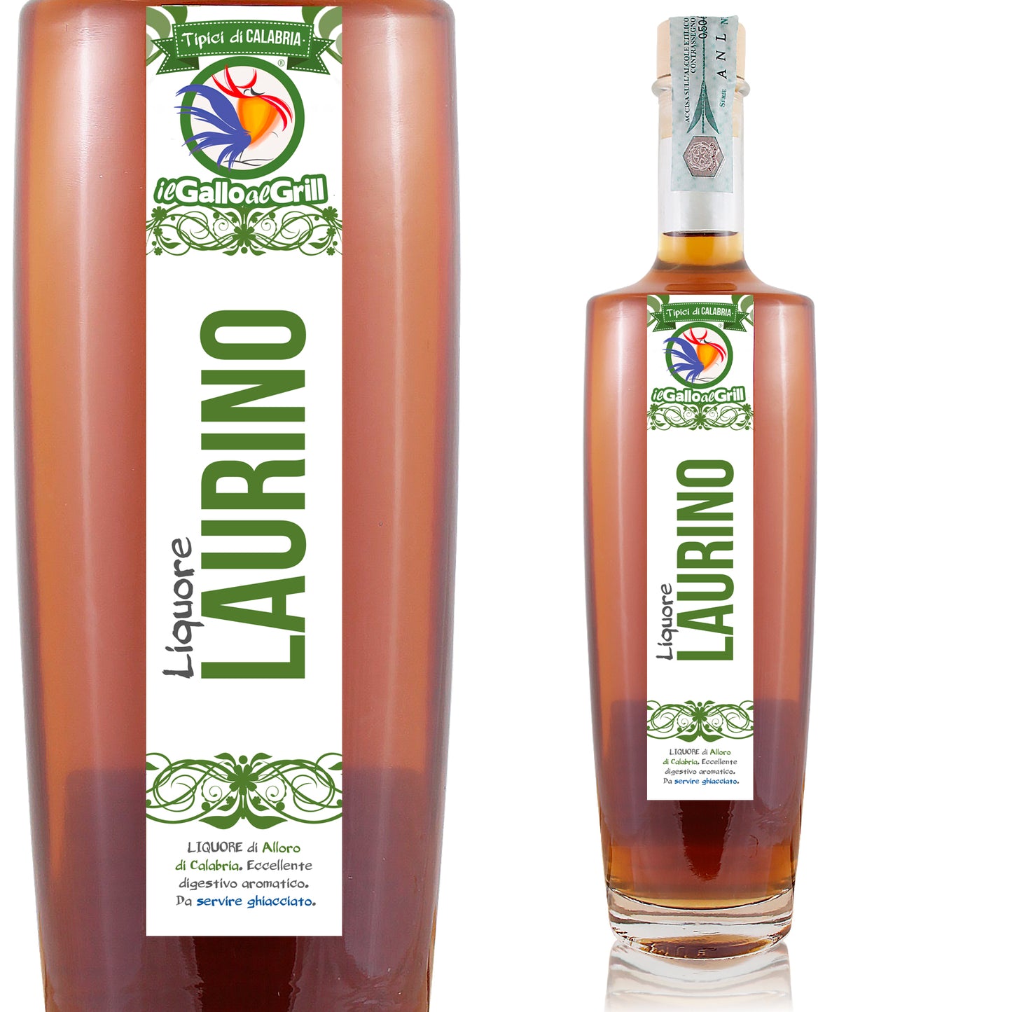 Liquore "Laurino" all'alloro di Calabria