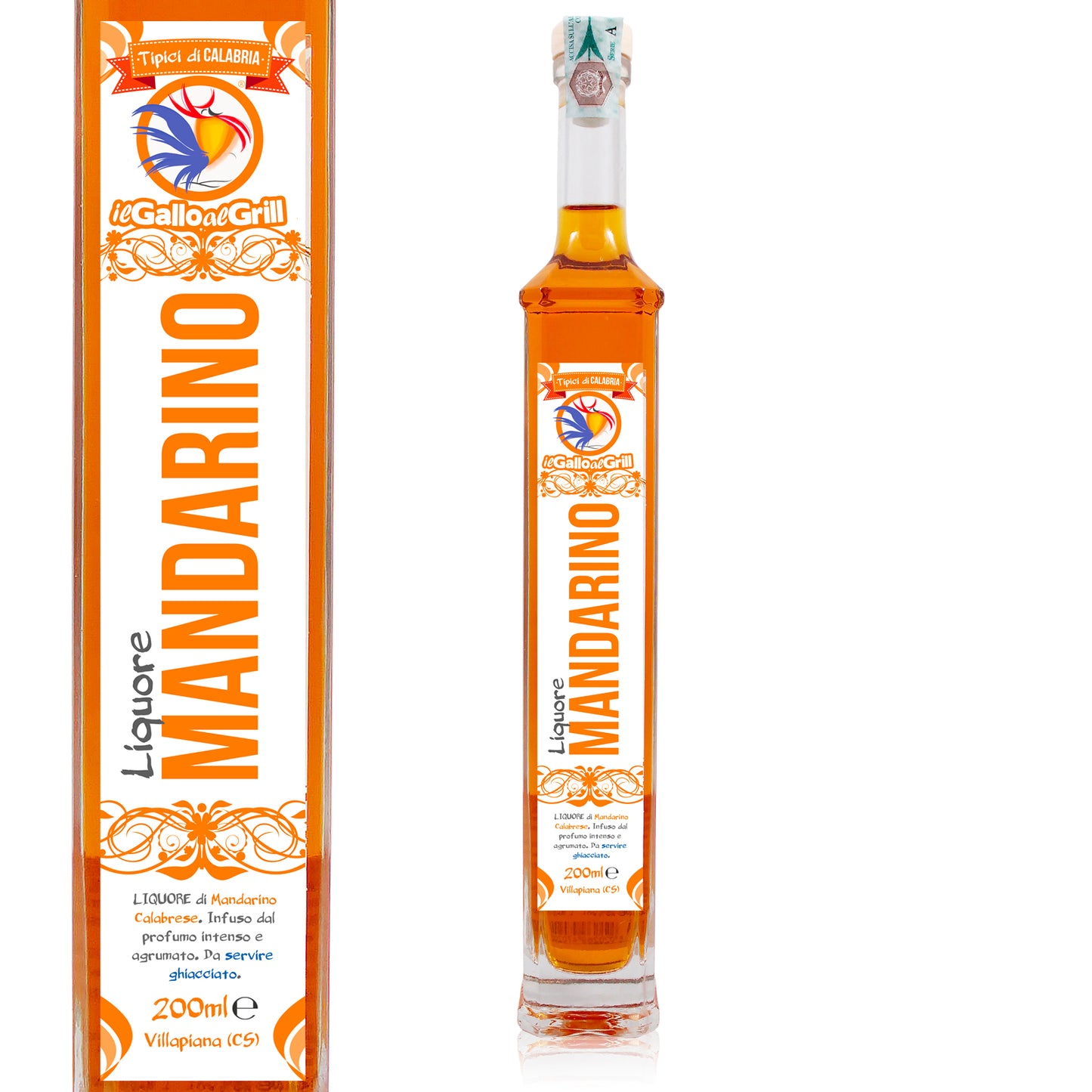 Liquore al mandarino Calabrese