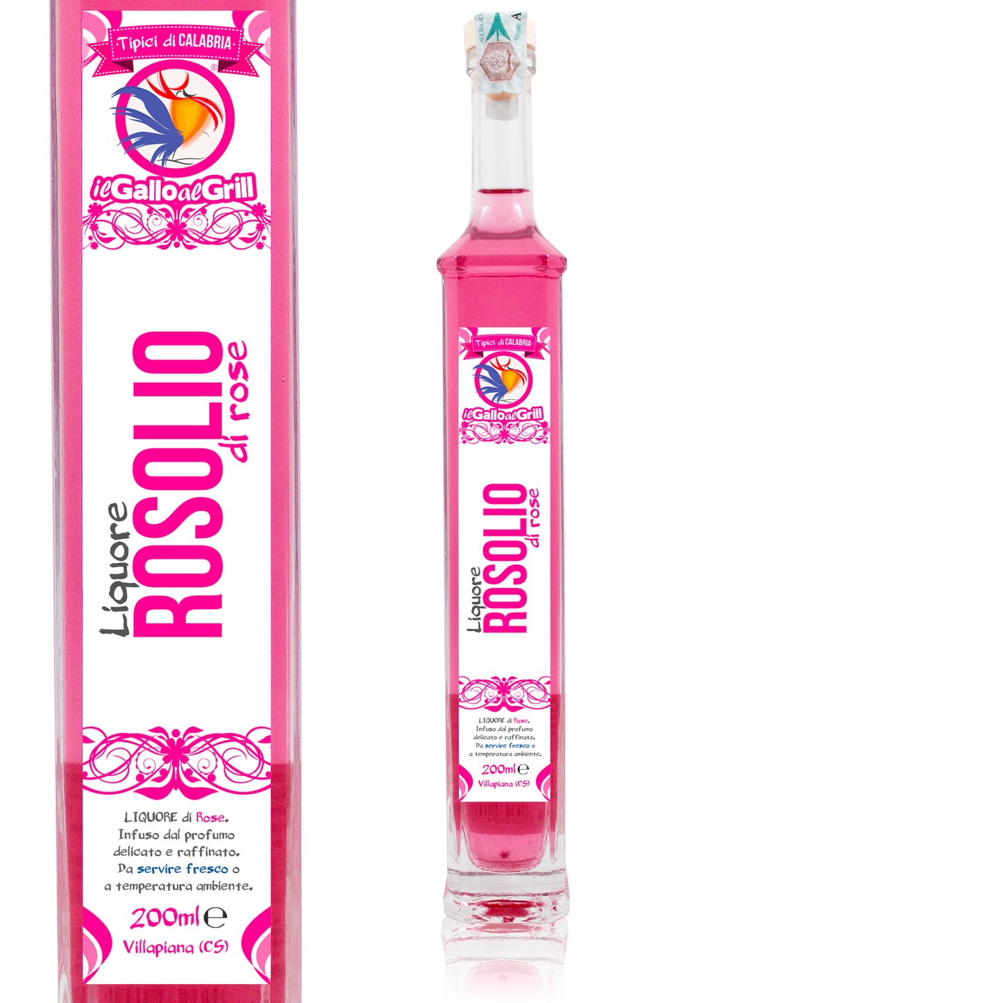 Liquore Rosolio di Rose